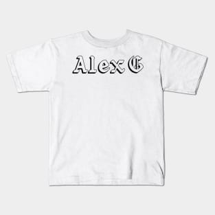 Alex G Merch Alex G Logo Kids T-Shirt